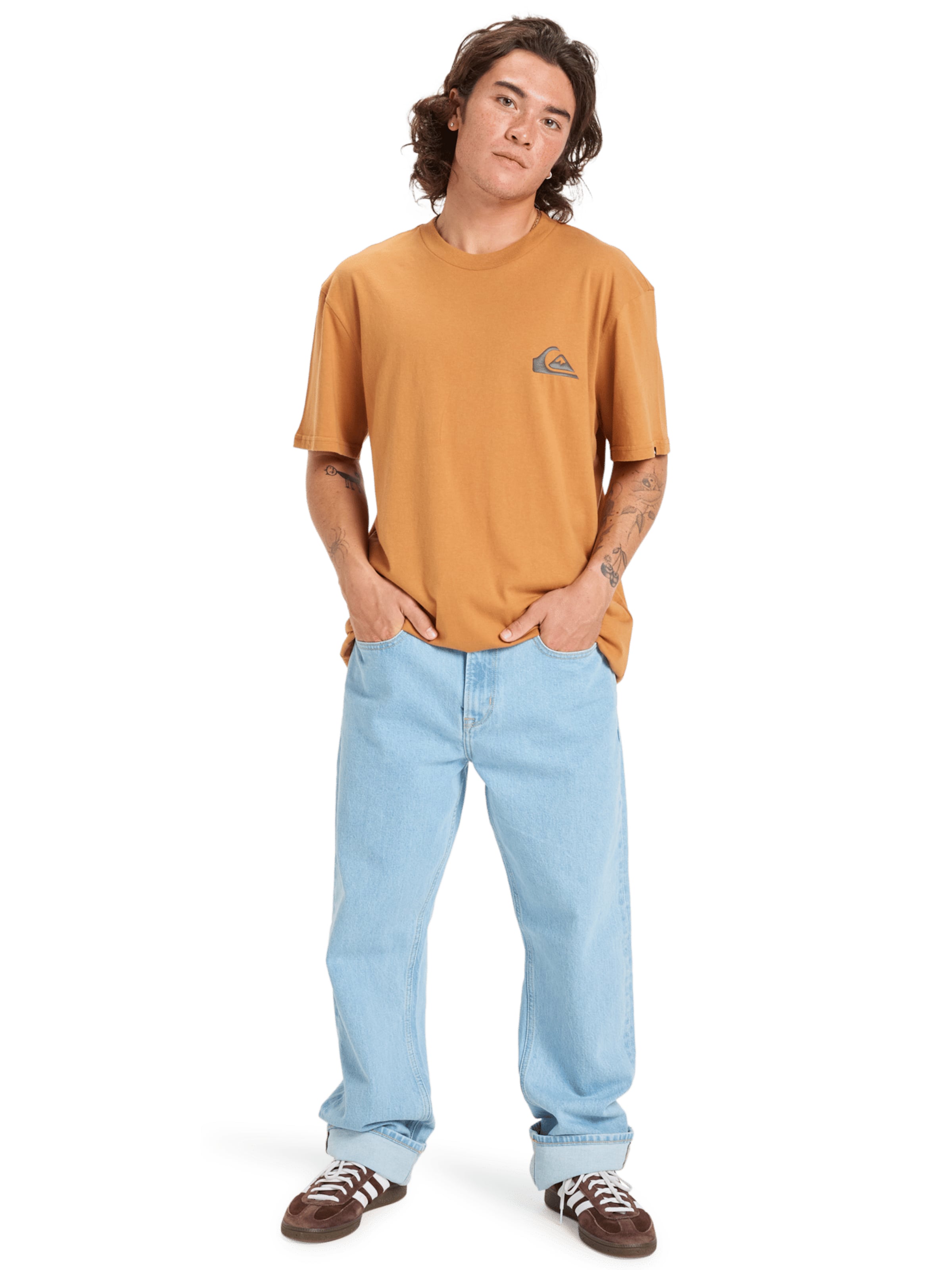 QUIKSILVER Performance Shirt in Orange