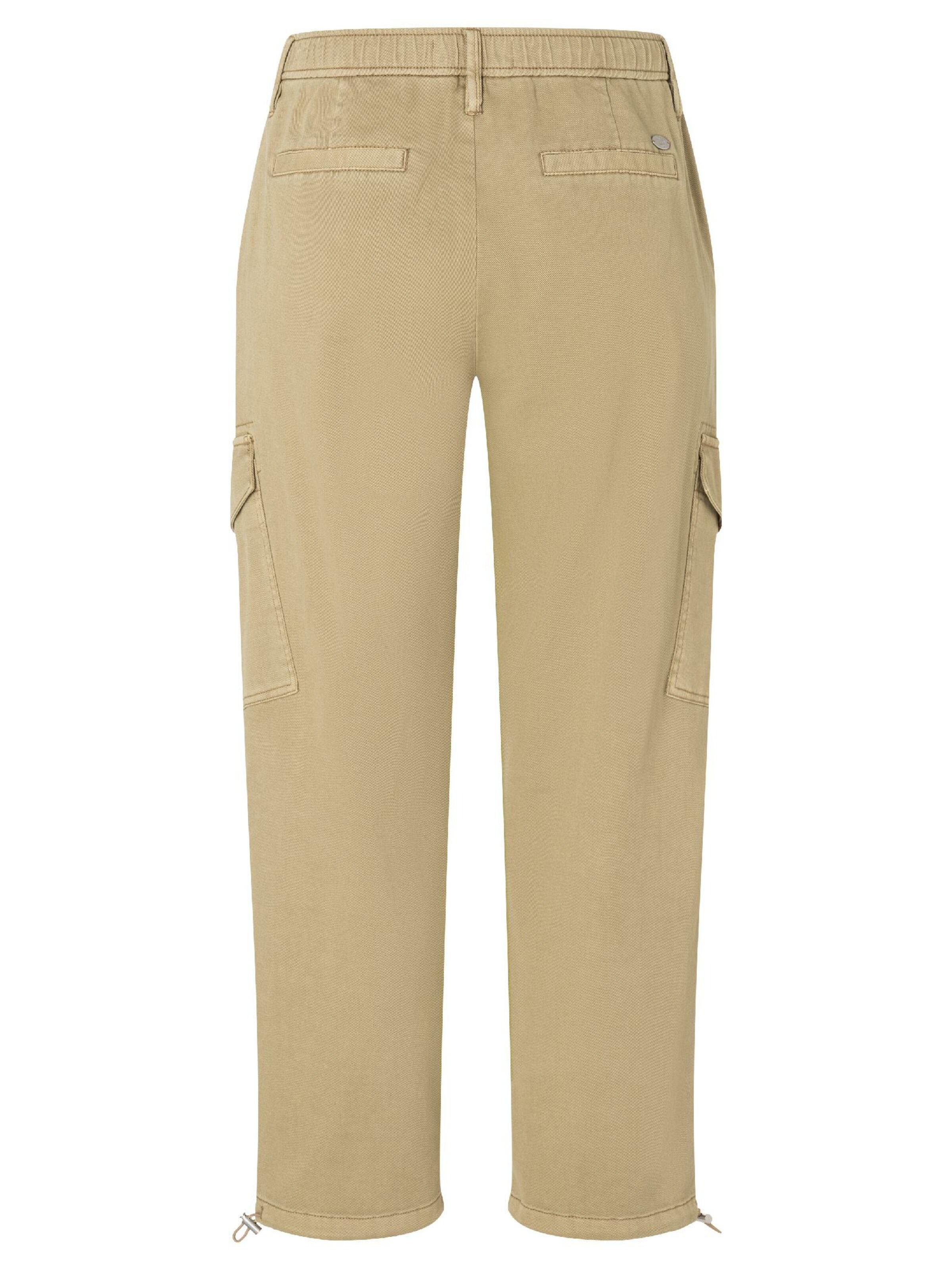 TIMEZONE Regular Cargo Pants 'MarlaTZ' in Brown