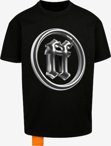 Forgotten Faces Shirt 'Radiant' in Black: front