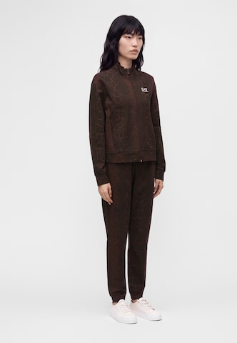 EA7 Emporio Armani Collegetakki värissä ruskea
