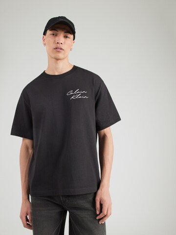Calvin Klein Jeans T-Shirt '16S APRIL' in Schwarz