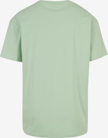 Urban Classics Shirt 'Heavy Oversized Tee' in Green