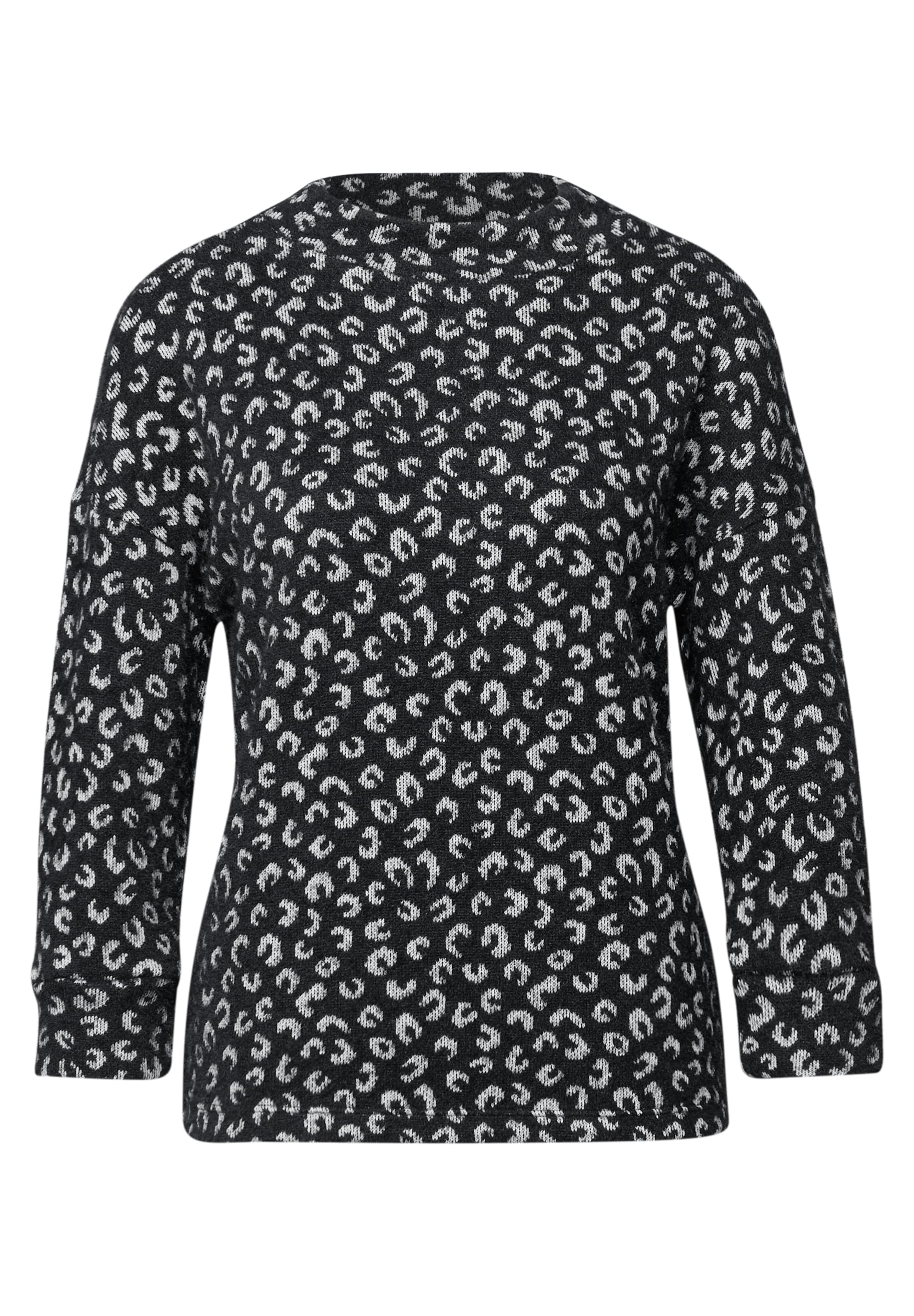 STREET ONE Shirt in Black: front