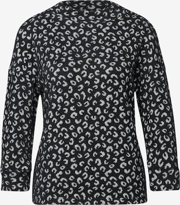 STREET ONE Shirt in Black: front