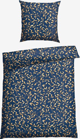 SCHIESSER Duvet Cover 'Liliebeth' in Blue: front