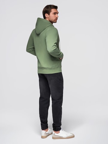 Sweat-shirt Ombre en vert