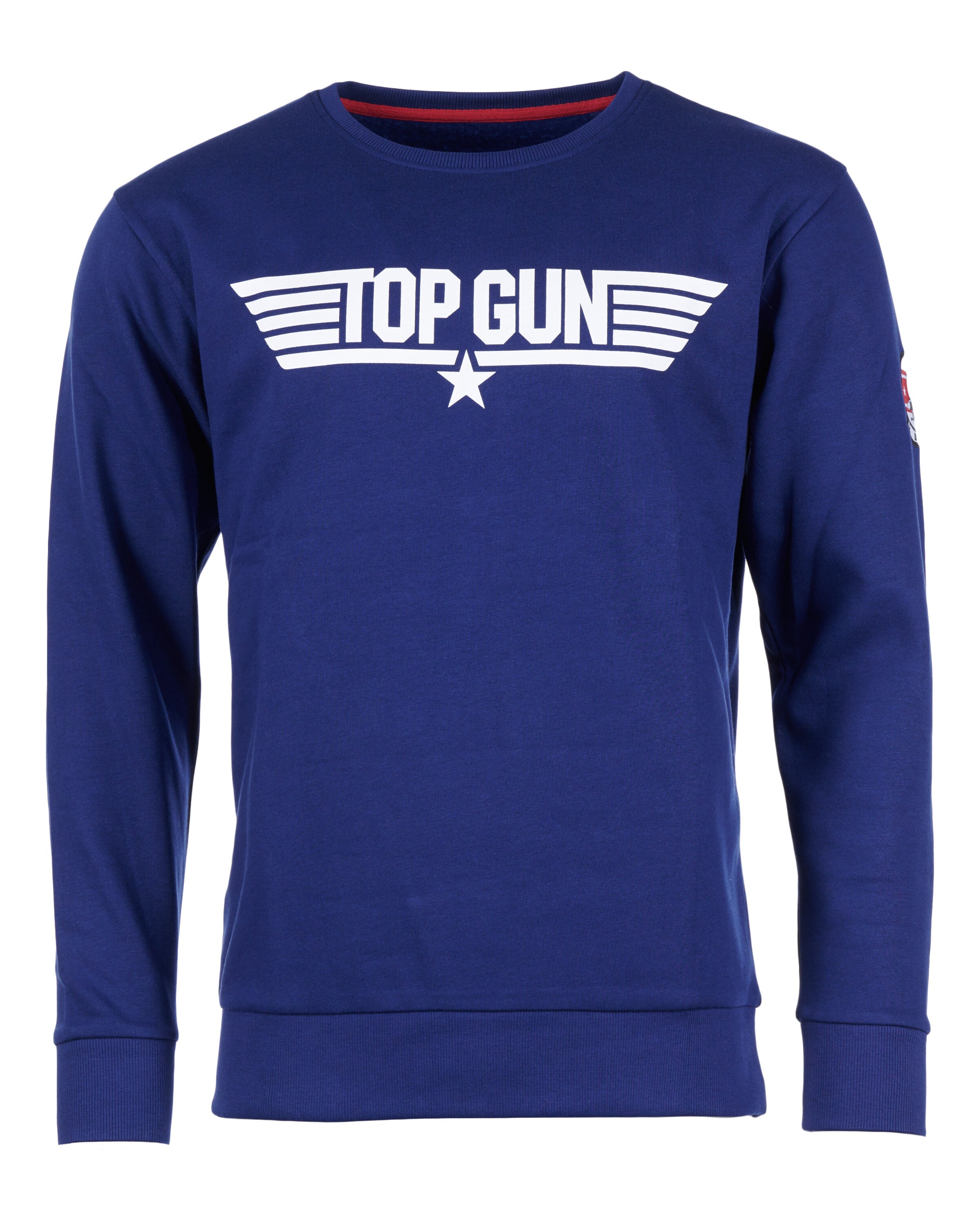 TOP GUN Sweatshirt in Blue: front