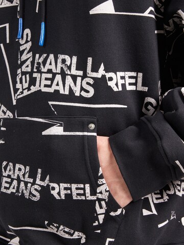 KARL LAGERFELD JEANS Collegepaita värissä musta