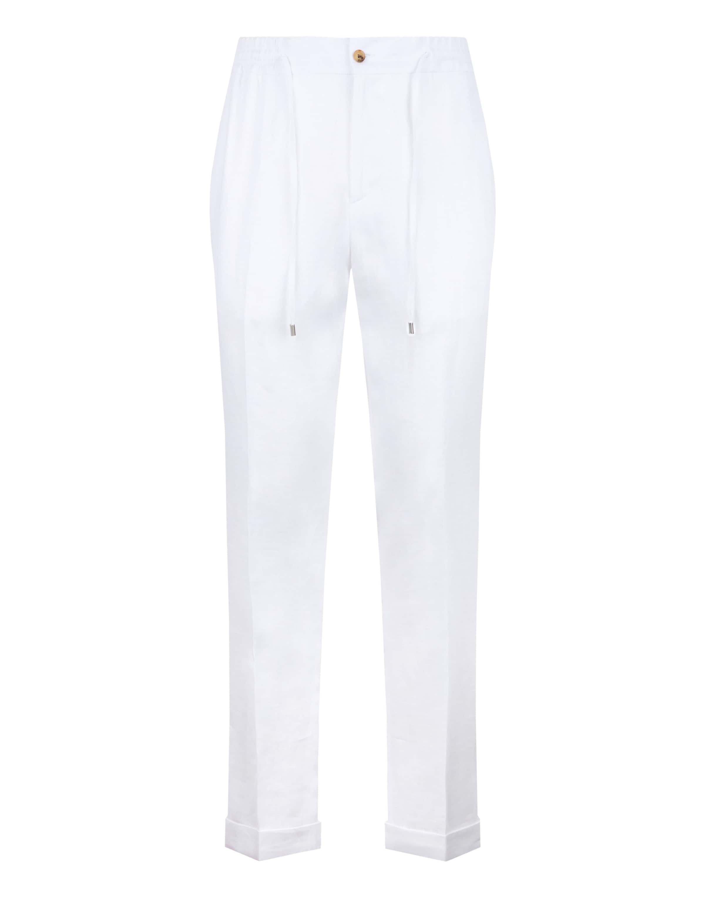 Philipp Plein - Regular Calças em branco: frente