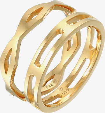 ELLI Sieraden set in Goud: voorkant