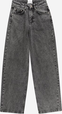 GRUNT Loosefit Jeans in Grijs: voorkant