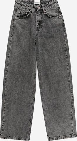 GRUNT Loosefit Jeans i grå: framsida