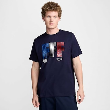 NIKE Performance shirt in Blue: front