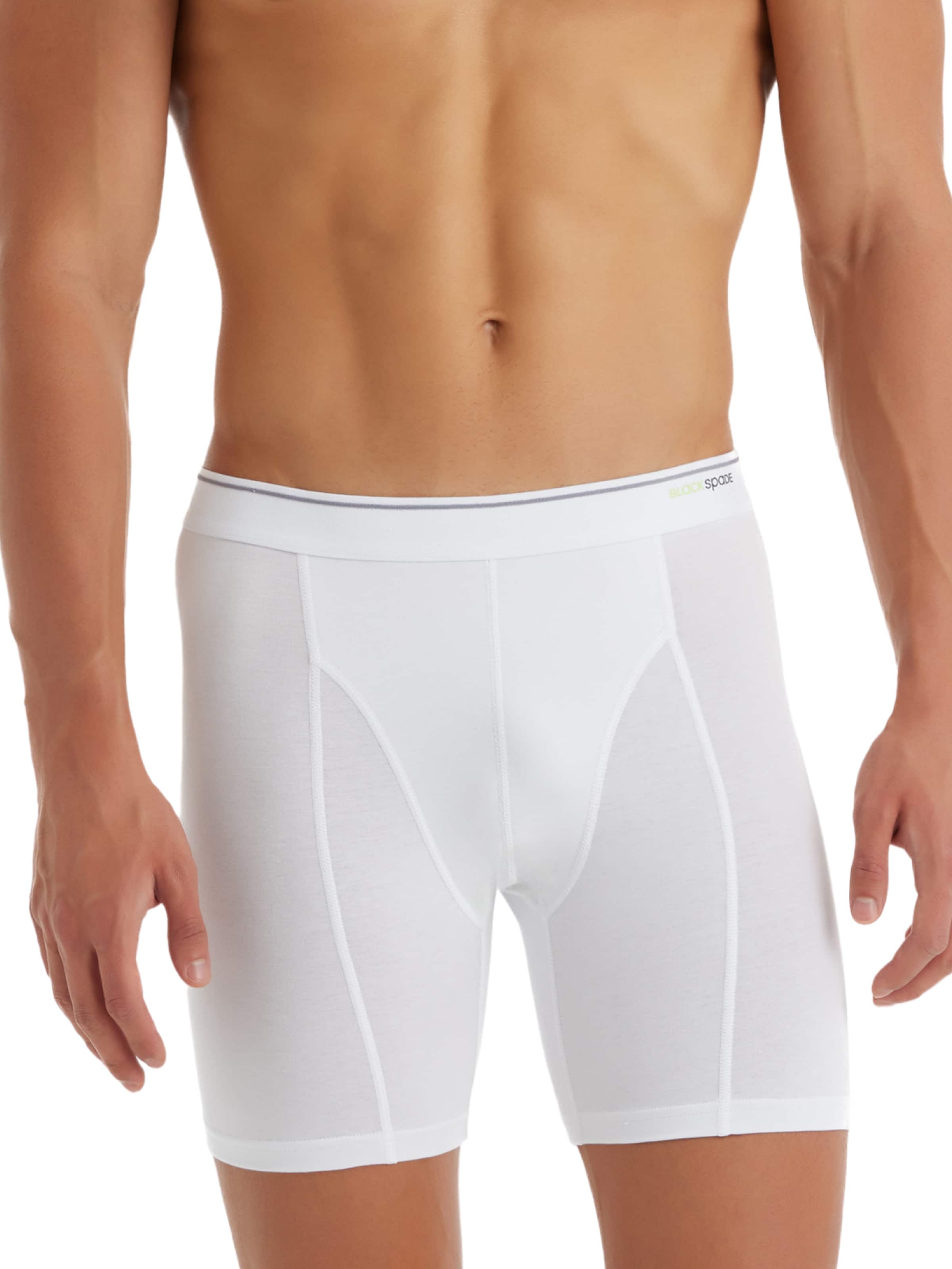 Blackspade Boxer shorts in White: front