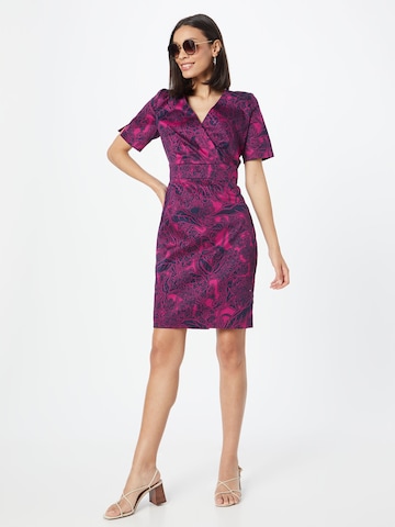 COMMA Sheath dress in Purple