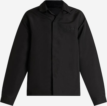 Coupe regular Chemise OAMC PEACEMAKER en noir : devant