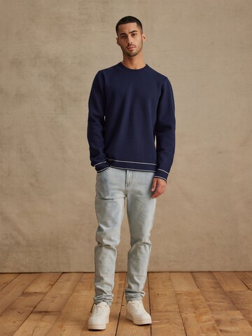 DAN FOX APPAREL - Pullover 'Darian' em azul