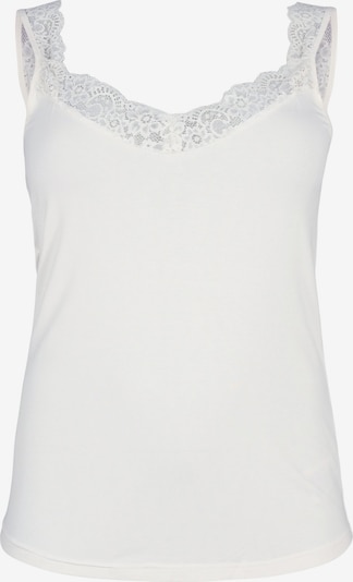 Palaidinė be rankovių 'MCASSIE' iš Zizzi, spalva – balta, Prekių apžvalga