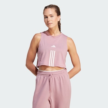 ADIDAS PERFORMANCE - Top desportivo 'Train Essentials' em rosa: frente