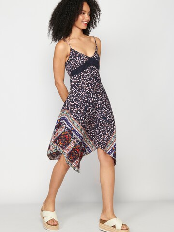 KOROSHI Dress in Mixed colours