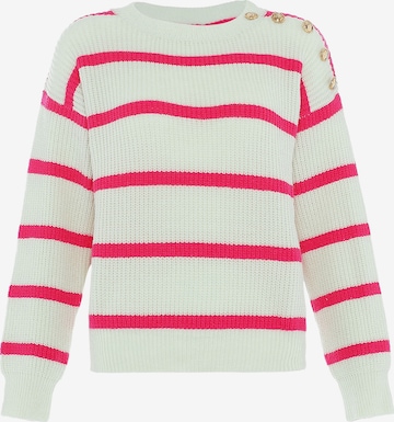 faina Sweater in White: front