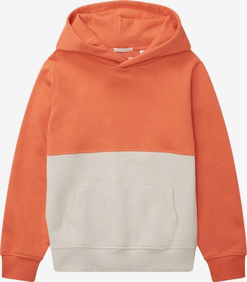 TOM TAILOR Sweatshirt in Orange: front