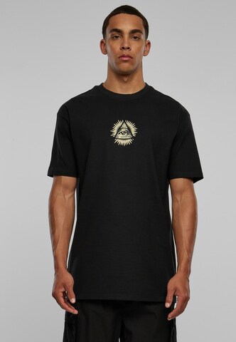 Mister Tee - Camiseta 'New Order' en negro: frente