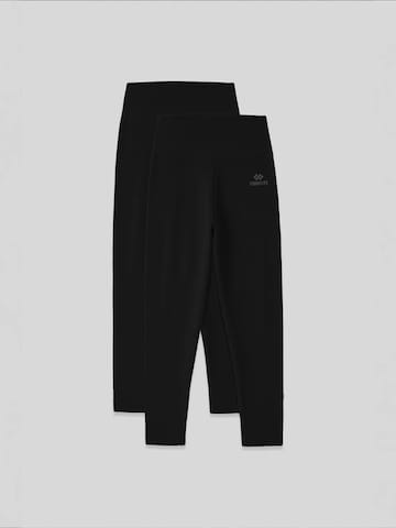 Skinny Leggings 'Gamaschen' di Tommy Life in nero: frontale