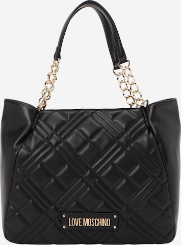 Poșete de la Love Moschino pe negru: față