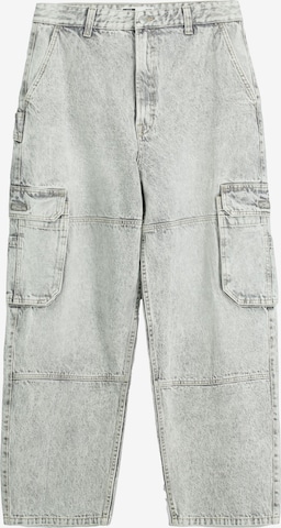 Bershka Loosefit Jeans i grå: framsida