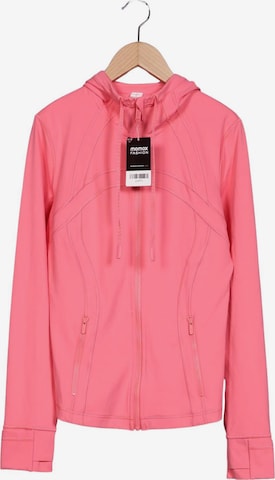 Lululemon Kapuzenpullover L in Pink: Vorderseite