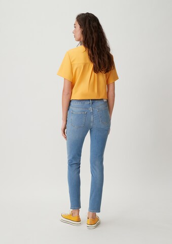 comma casual identity Skinny Jeans in Blue: back