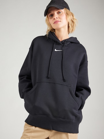 Nike Sportswear Свитшот 'Phoenix Fleece' в Черный: спереди