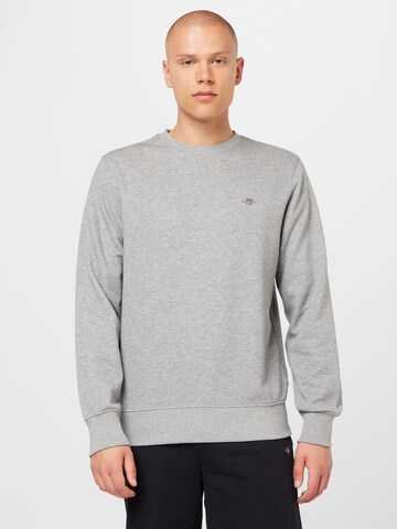 GANT Sweatshirt in Grau: Vorderseite