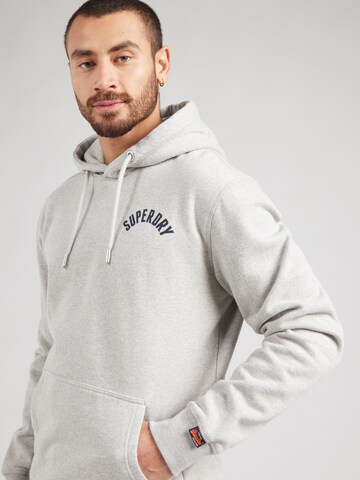Superdry Sweatshirt 'Athletic Essentials' in Grey