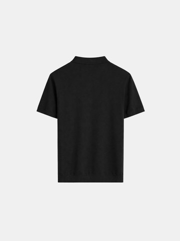 Richesse Shirt 'KNIT POLO | BLACK' in Zwart