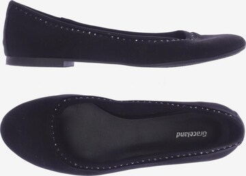 Graceland Flats & Loafers in 41 in Black: front