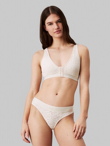 Calvin Klein Underwear String 'Intrinsic' in Wit