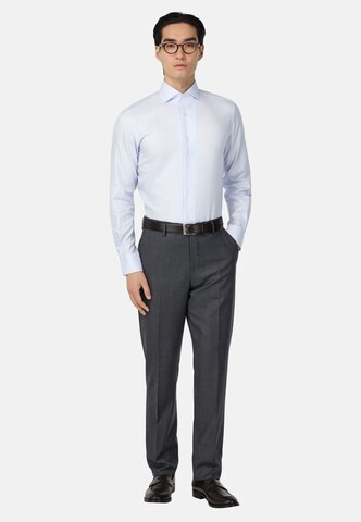 Coupe regular Chemise Boggi Milano en bleu