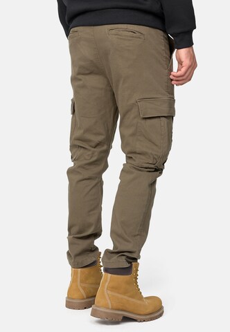 INDICODE JEANS Regular Cargo Jeans ' Walsh ' in Green