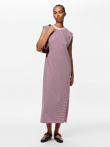 PIECES Kleid 'PCSadie' in Pink: Vorderseite