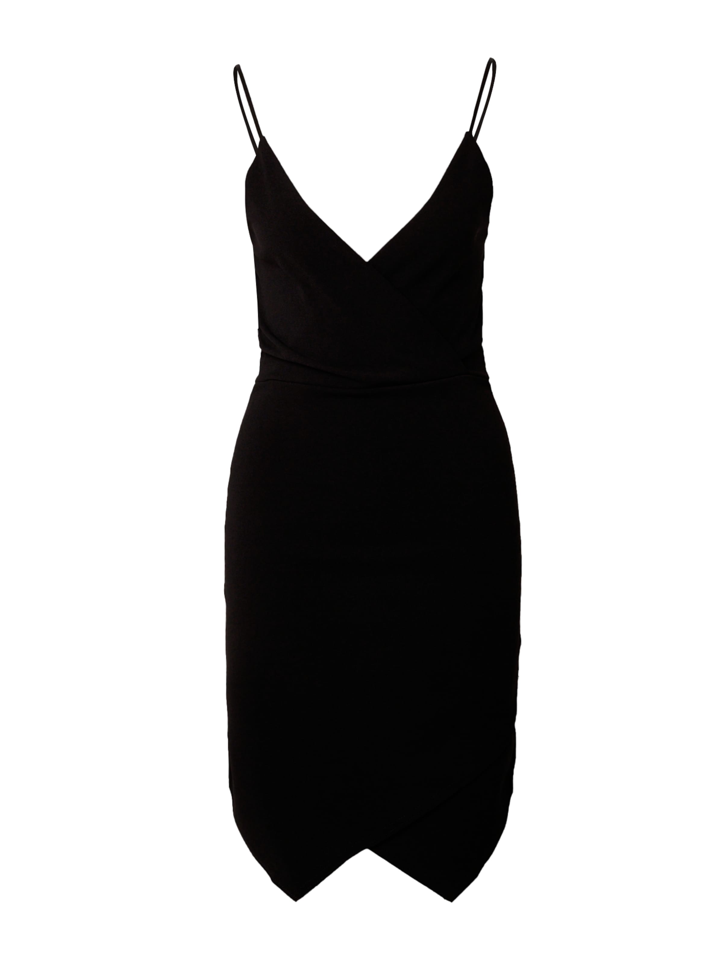 SISTERS POINT - Vestido 'GLUT' en negro: frente