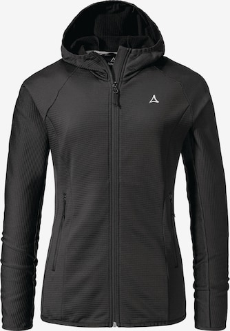 Veste en polaire fonctionnelle 'Cascata' Schöffel en noir : devant