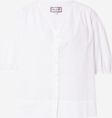 PAUL & JOE Blouse 'ASDETREFLE' in White: front