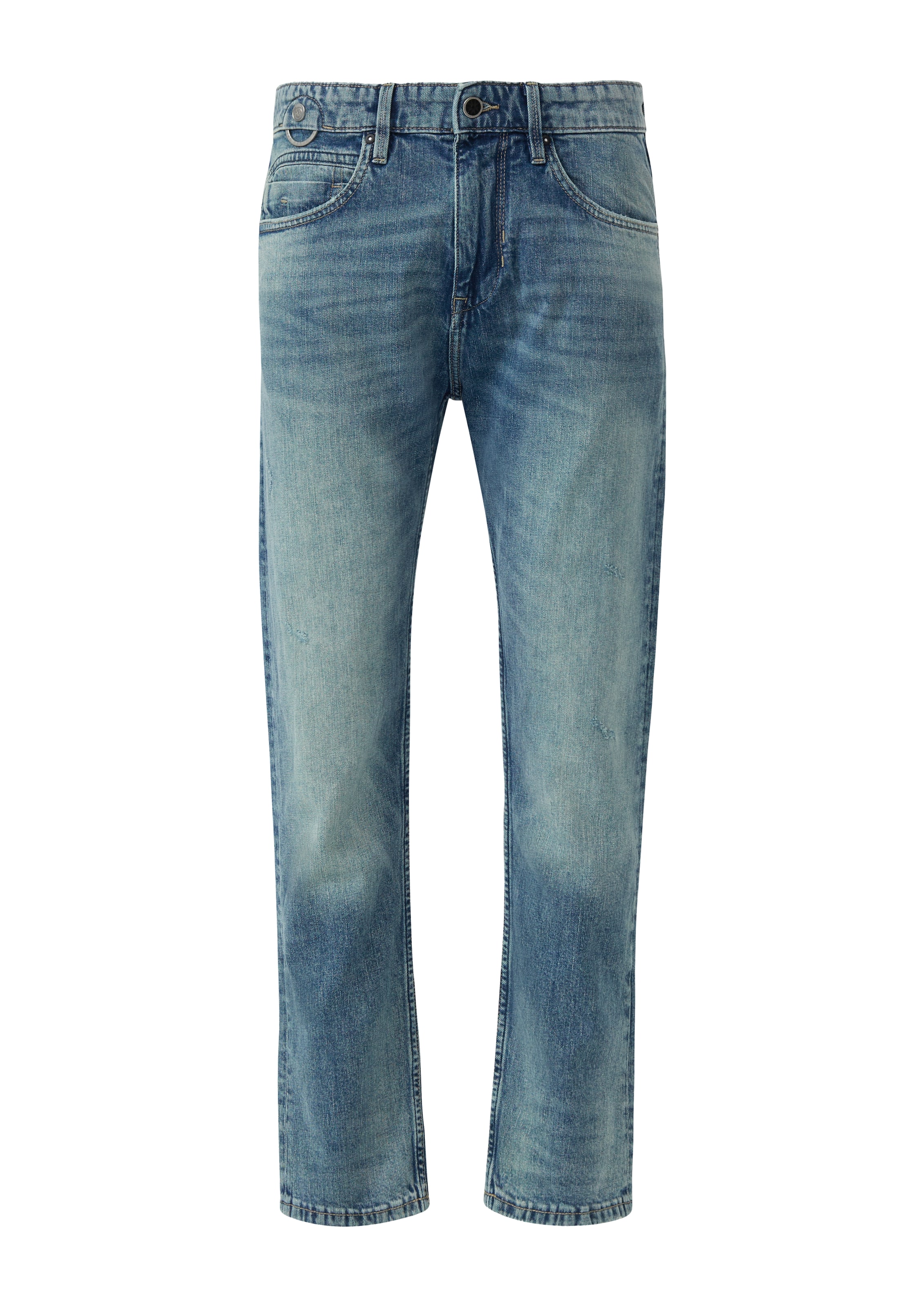 s.Oliver Regular Jeans in Blauw: voorkant