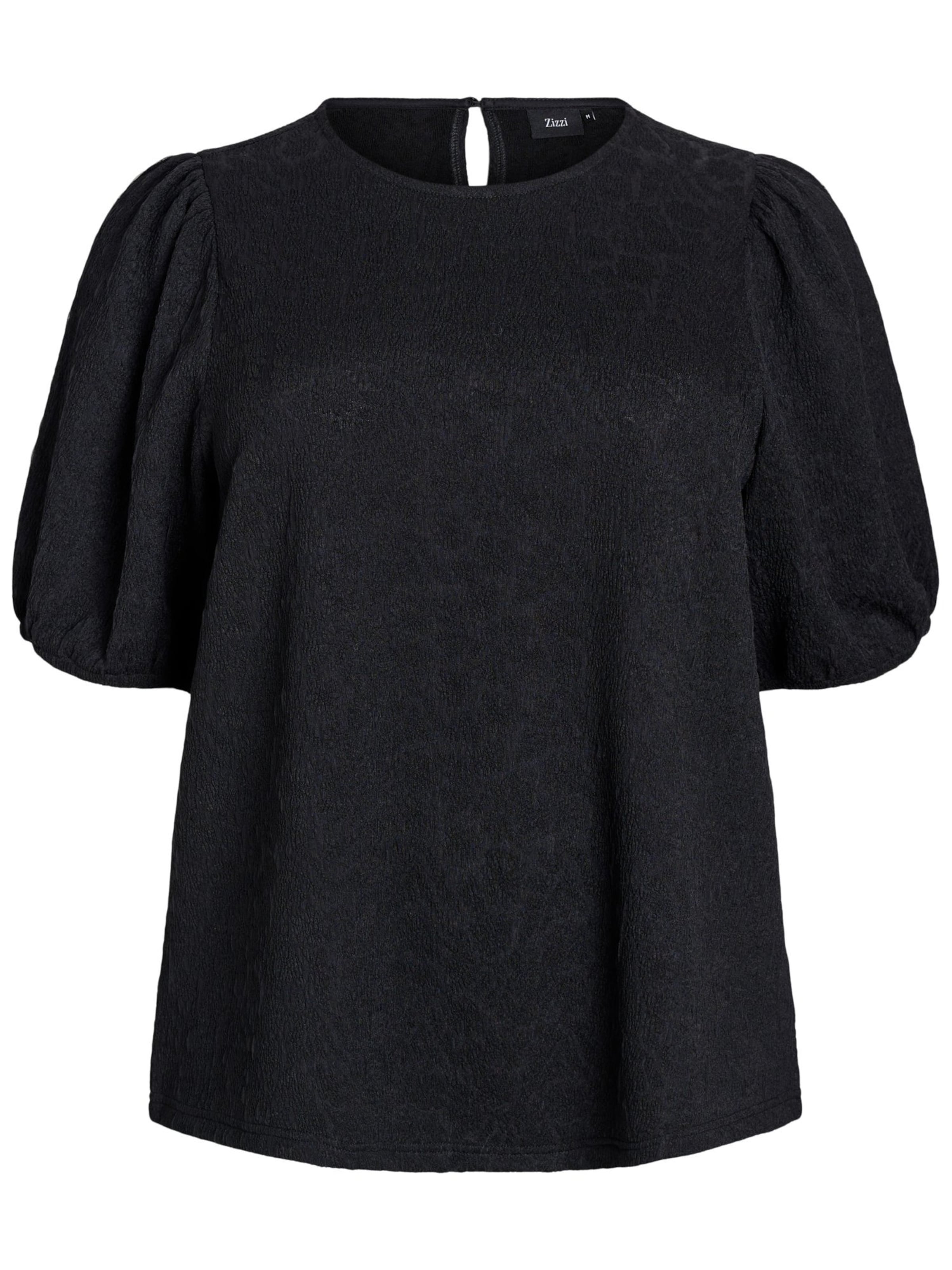 Zizzi Блузка 'CAMINA' в Черный: спереди