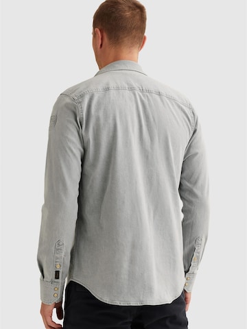 PME Legend - Ajuste regular Camisa 'Denim shirt with chest pockets' en azul