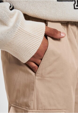 DEF Loosefit Cargobroek in Beige