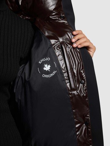 khujo Winterjas 'Rinja2' in Bruin