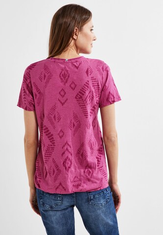 CECIL T-shirt i rosa